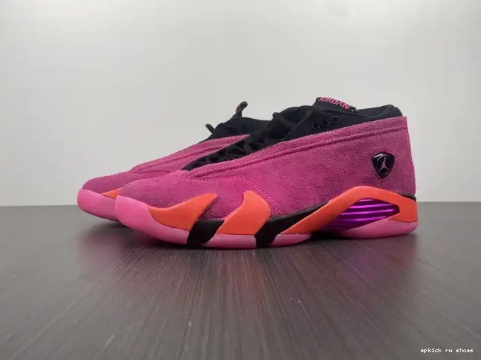 14 Low (W) Shocking Jordan Pink DH4121-600 Retro 0506